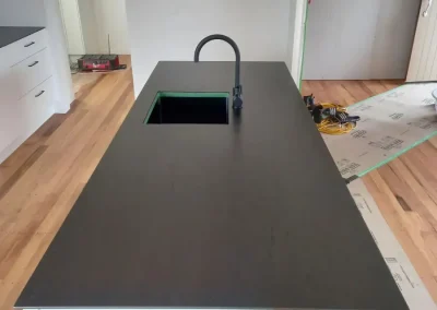 custom metal bench top